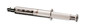Glass syringe with Luer-Lock fitting (glass, metal), 1 ml