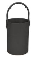 Transport container for 2.5 to 4 l bottles, black