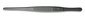 Tweezers PTFE-coated straight blunt, 130 mm