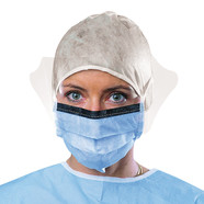 Medical face masks SUAVEL<sup>&reg;</sup> Antifluid with visor