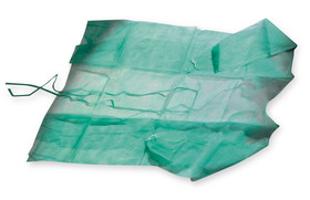 Disposable protective gown for visitors BeeSana<sup>&reg;</sup>, green
