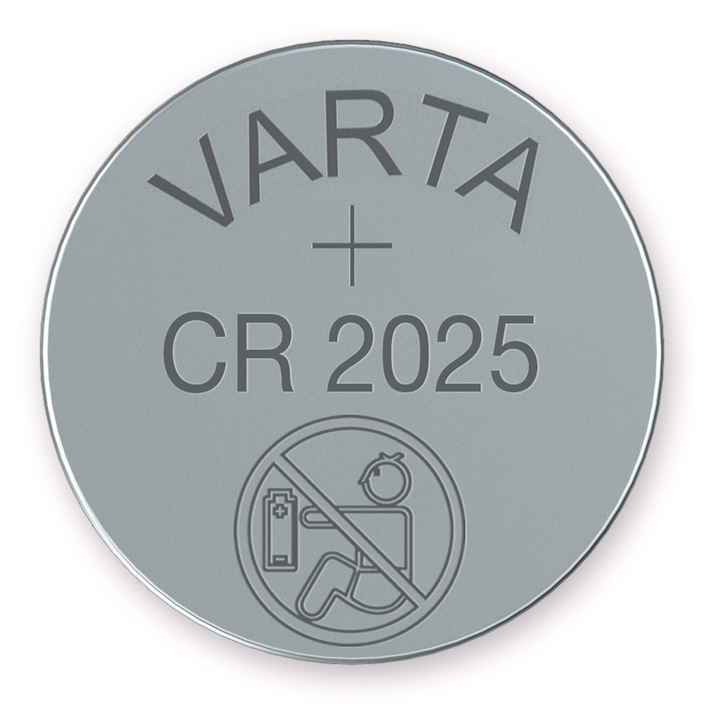 Pile bouton Varta, CR 2025, 170 mA