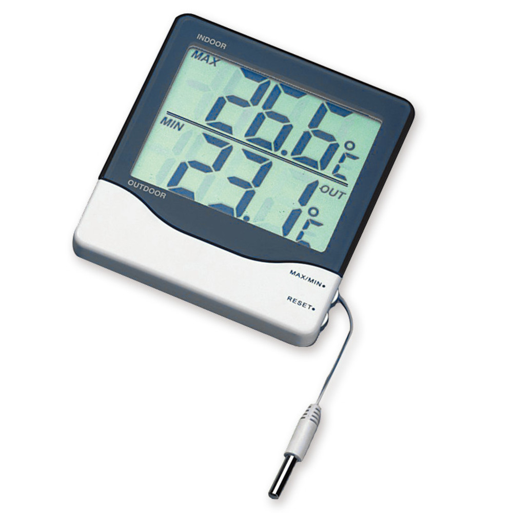 Digital Series Innen/Außen Min Max Thermometer und Hygrometer - Thermometer  - Messgeräte - Technik