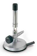 Gas burners with needle valve and air control - Bunsen gas burner, Propane gas, 1550 °C