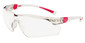 Veiligheidsbril 506U, wit/roze, 506U.03.02.00
