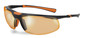Safety glasses 5X3, orange, black, orange