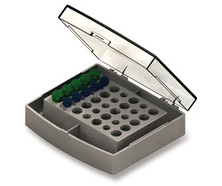 Accessories interchangeable block for reaction vials, Suitable for: 15 reaction vials 0,5/20x1,5 ml