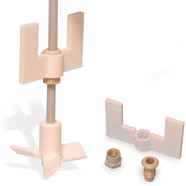 Accessories additional wings Anchor additional wings, Suitable for: Shaft-&#216; 8 mm, Sheet: 60 x 40 mm