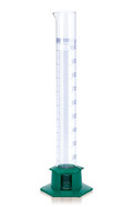Measuring cylinders class B blue graduations, 250 ml