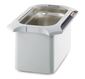 Accessories bath tubs made of stainless steel, 5 l, 5 l stainless steel bath tank