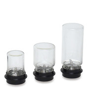 Mixopzetstukken voor universeelmixer RMBl met roestvrijstalen opzetstuk type laboratorium, Glazen opzetstuk 500 ml