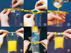 Liquid sample bags Whirl-Pak<sup>&reg;</sup>, 710 ml, 150 mm, Height: 230 mm
