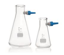 Suction bottle Erlenmeyer shape, 100 ml