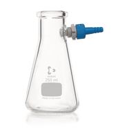 Suction bottle Erlenmeyer shape, 250 ml