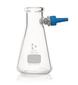 Suction bottle Erlenmeyer shape, 100 ml