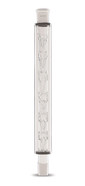 Vigreux column with glass shell, 300 mm