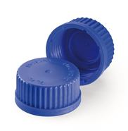 Screw caps, GL 45, blue