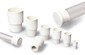 Plugs with turn-up lip, Suitable for: NS 5/13, 7,1, 4.5 mm