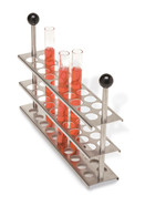 Accessories test tube racks for WB series water baths, Suitable for: 20 test tubes &#216; 18 mm