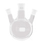 Three-necked round-bottom flasks side necks, bevelled, 1000 ml, 24/29, 14/23