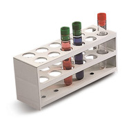 Test tube stands for vessel &#216; 18 mm, No. of slots: 12, 2 x 6