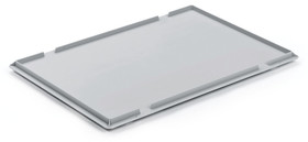 Accessories non-hinged lid for Euro container, Suitable for: Euro container EPK6.1
