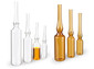 Ampoules pre-scored Brown glass, 2 ml