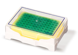 Kühlbox ROTILABO<sup>&reg;</sup> PCR, grün nach gelb