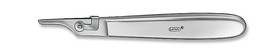 Manche de scalpel BAYHA<sup>&reg;</sup> acier inoxydable, Manche creux, 150 mm