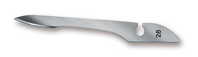 Scalpel blades BAYHA<sup>&reg;</sup> sterile (Discontinued product), 28