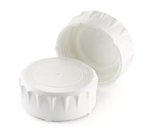 Accessories for DURAN<sup>&reg;</sup> <i>TILT</i> cell culture media bottle, Replacement screw-cap closures GL 56, PP, white