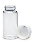 Scintillatieflesjes 20 ml Sluitdoppen van PP met aluminiumafdichting, borosilicaatglas