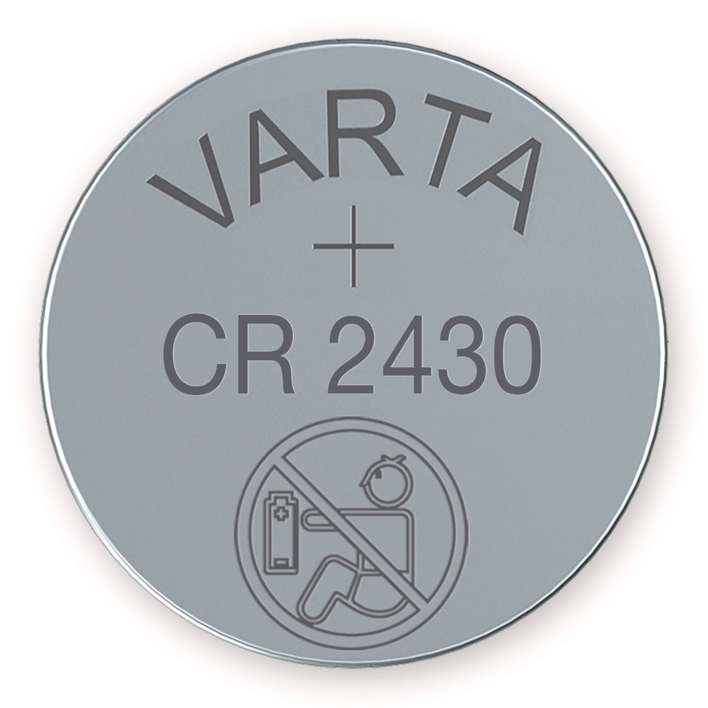 Pile bouton Varta, CR 2430, 280 mA, Piles rechargeables et piles, Alimentation électrique et piles, Instruments optiques et lampes, Matériel de laboratoire