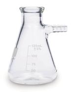 Zubehör für Filtrationsgerät 25 mm, Saugflasche 125 ml mit Vakuumanschluss (Ø 6 mm)