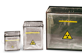 Récipients de protection anti-rayonnement pour déchets SEKUROKA<sup>&reg;</sup> Protection anti-rayonnement bêta, 53 l