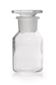 Wide mouth bottle with ground glass joint Clear glass, 50 ml