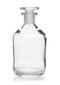 Narrow mouth bottle with ground glass joint Clear glass, 1000 ml, Narrow mouth standing bottle made from soda-lime glass, clear. Acc. to&nbsp;DIN&nbsp;12036, ISO&nbsp;4796. With NS 29/32 glass stopper, volume 1000 ml