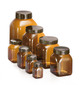Wide-neck container ROTILABO<sup>&reg;</sup> Brown PVC, 50 ml, 25 unit(s)