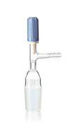 Accessoires robinets à pointeau pour dessiccateurs de type Novus, pour tube latéral