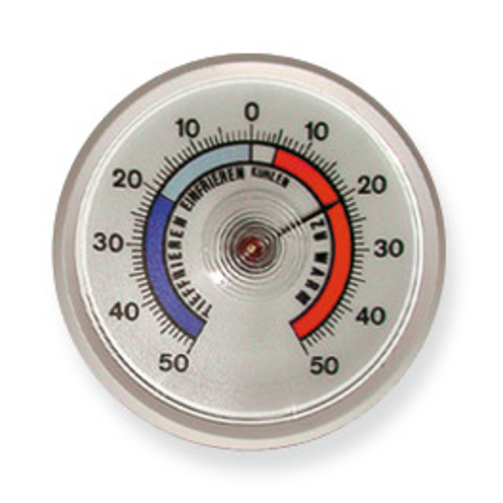 Cold thermometer plastic, round  Thermometers (inside-outside