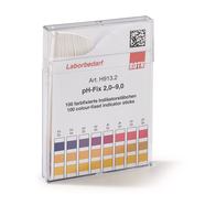 Bandelettes indicatrices pH pH Fix pH 2,0 - 9,0 en bloc carré