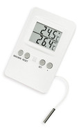 Thermomètre intérieur-extérieur avec fonction min/max et alarme de seuil