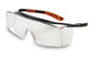 Over glasses 5X7, colourless, gunmetal, orange, 5X7.01.00.00