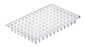 PCR trays 96 well, Low Profile, half frame (raised)