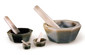 Mortars with pestle low form, 150 ml