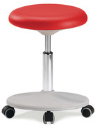 Laboratory stool Labster, red