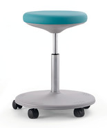 Laboratory stool Labster, mint green