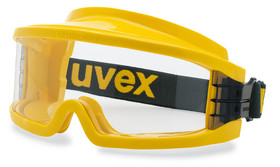 Wide-vision safety goggles ultravision gas-tight