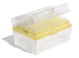 Pointes de pipettes 2-200 &mu;l, Standard, Boîte, 960 pcs, <b>Stérile</b>, incolore