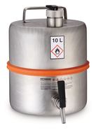 Safety barrel With self-closing tap, 10 l, 10Z